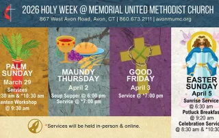 2026 Holy week