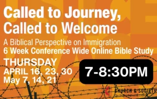 Called to Journey, Called to Welcome